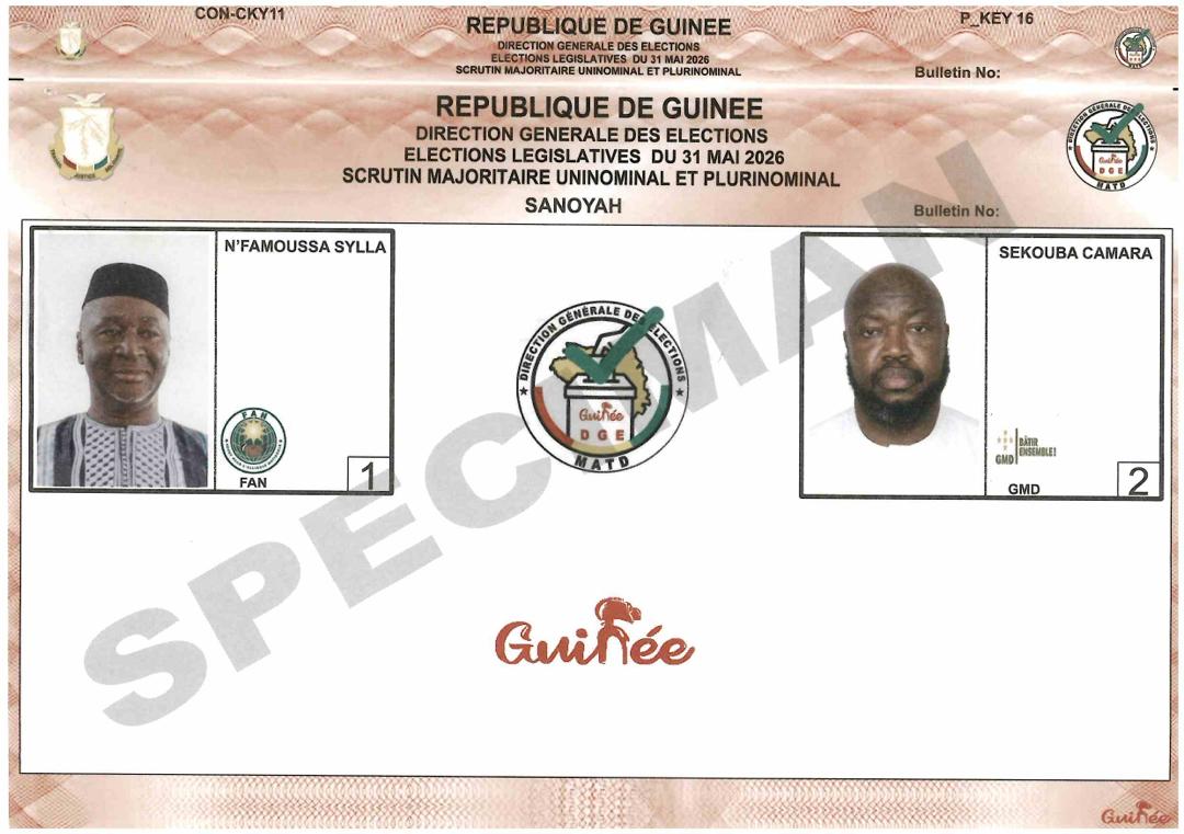 SCRUTIN MAJORITAIRE UNINOMINAL ET PLURINOMINAL - CONAKRY